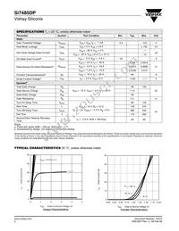 SI7485DP-T1-GE3 Datasheet Page 2