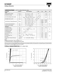 SI7495DP-T1-GE3 Datasheet Page 2