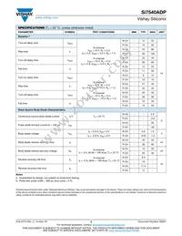 SI7540ADP-T1-GE3 Datasheet Page 3