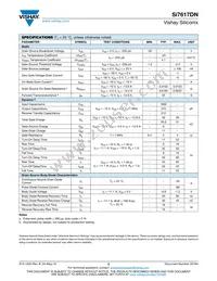 SI7617DN-T1-GE3 Datasheet Page 2