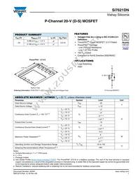 SI7621DN-T1-GE3 Cover