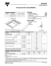 SI7664DP-T1-GE3 Datasheet Cover