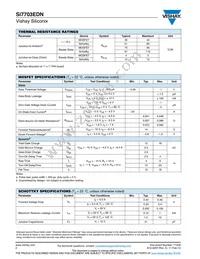 SI7703EDN-T1-GE3 Datasheet Page 2