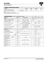 SI7720DN-T1-GE3 Datasheet Page 2