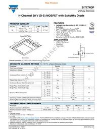 SI7774DP-T1-GE3 Datasheet Cover