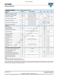 SI7794DP-T1-GE3 Datasheet Page 2
