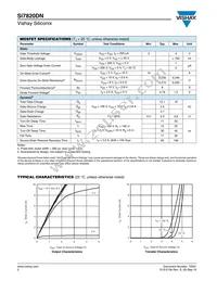 SI7820DN-T1-E3 Datasheet Page 2