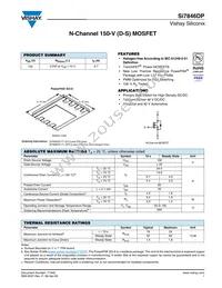 SI7846DP-T1-GE3 Datasheet Cover