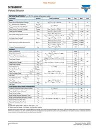 SI7858BDP-T1-GE3 Datasheet Page 2