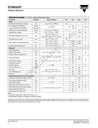 SI7880ADP-T1-GE3 Datasheet Page 2
