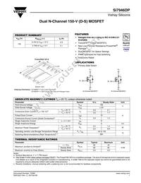 SI7946DP-T1-GE3 Datasheet Cover