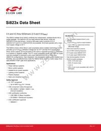 SI8236BB-D-IM Datasheet Cover