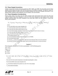 SI8237AB-B-IS1R Datasheet Page 23