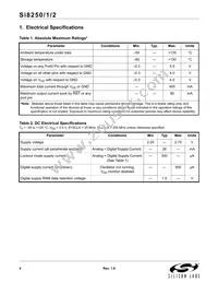 SI8252-IQR Datasheet Page 4