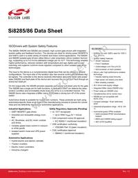 SI8285CD-ISR Datasheet Cover