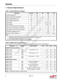 SI8405AB-A-IS1 Datasheet Page 4