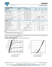 SI8409DB-T1-E1 Datasheet Page 2