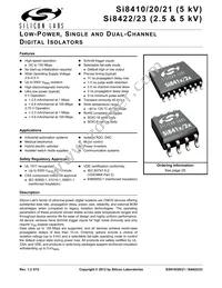SI8410BD-A-IS Cover