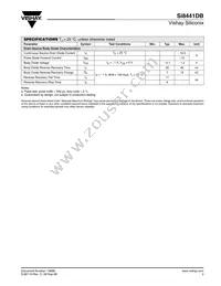 SI8441DB-T2-E1 Datasheet Page 3