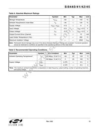 SI8445-B-IS Datasheet Page 13