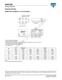 SI8447DB-T2-E1 Datasheet Page 8