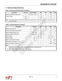 SI8451BB-A-IS1 Datasheet Page 3