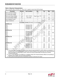 SI8460BB-A-IS1 Datasheet Page 4