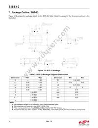 SI8540-B-FS Datasheet Page 14