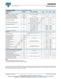 SI8800EDB-T2-E1 Datasheet Page 2