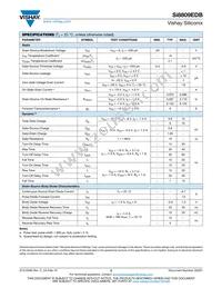 SI8809EDB-T2-E1 Datasheet Page 2