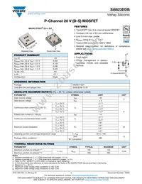 SI8823EDB-T2-E1 Datasheet Cover