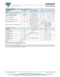 SI8902AEDB-T2-E1 Datasheet Page 2