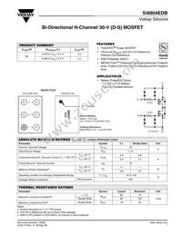 SI8904EDB-T2-E1 Cover