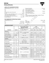 SI9104DW-T1-E3 Datasheet Page 2