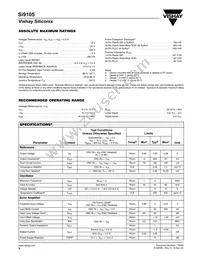 SI9105DN02-T1-E3 Datasheet Page 2