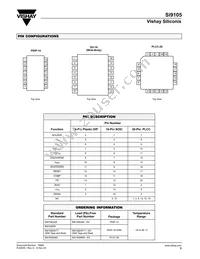 SI9105DN02-T1-E3 Datasheet Page 5