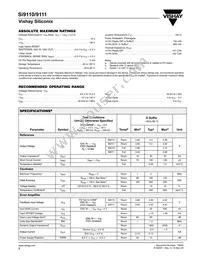SI9110DY-T1-E3 Datasheet Page 2