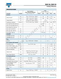 SI9118DY-T1-E3 Datasheet Page 3