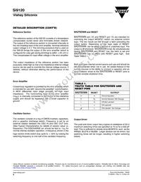 SI9120DY-T1-E3 Datasheet Page 6