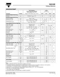 SI9122EDQ-T1-E3 Datasheet Page 5