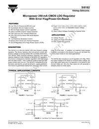 SI9182DH-33-T1-E3 Datasheet Cover