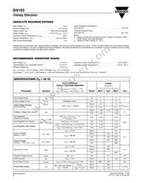 SI9183DT-AD-T1-E3 Datasheet Page 2