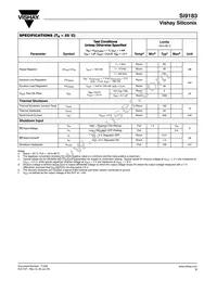 SI9183DT-AD-T1-E3 Datasheet Page 3