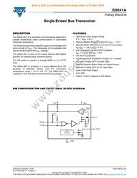 SI9241AEY-T1 Datasheet Cover