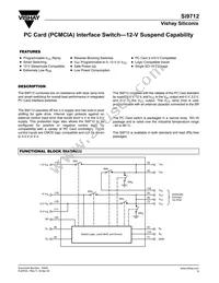 SI9712DY-T1-E3 Datasheet Cover