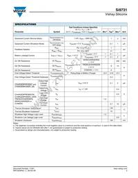 SI9731DQ-T1-E3 Datasheet Page 3