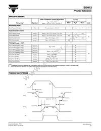 SI9912DY-T1-E3 Datasheet Page 3