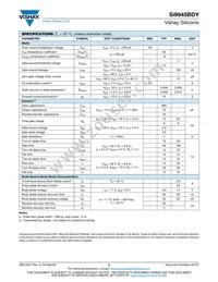 SI9945BDY-T1-GE3 Datasheet Page 2
