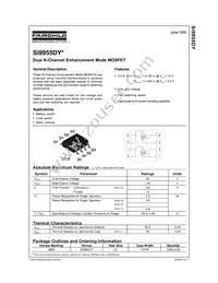 SI9955DY Datasheet Cover