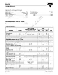 SI9979DS-E3 Datasheet Page 2